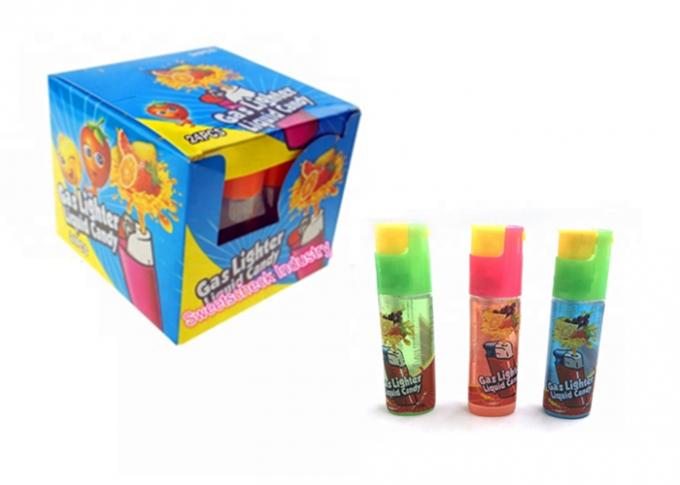Multi Farbflüssige Spray-Süßigkeits-süße Feuerzeug-Form für Supermarkt/Geschäft
